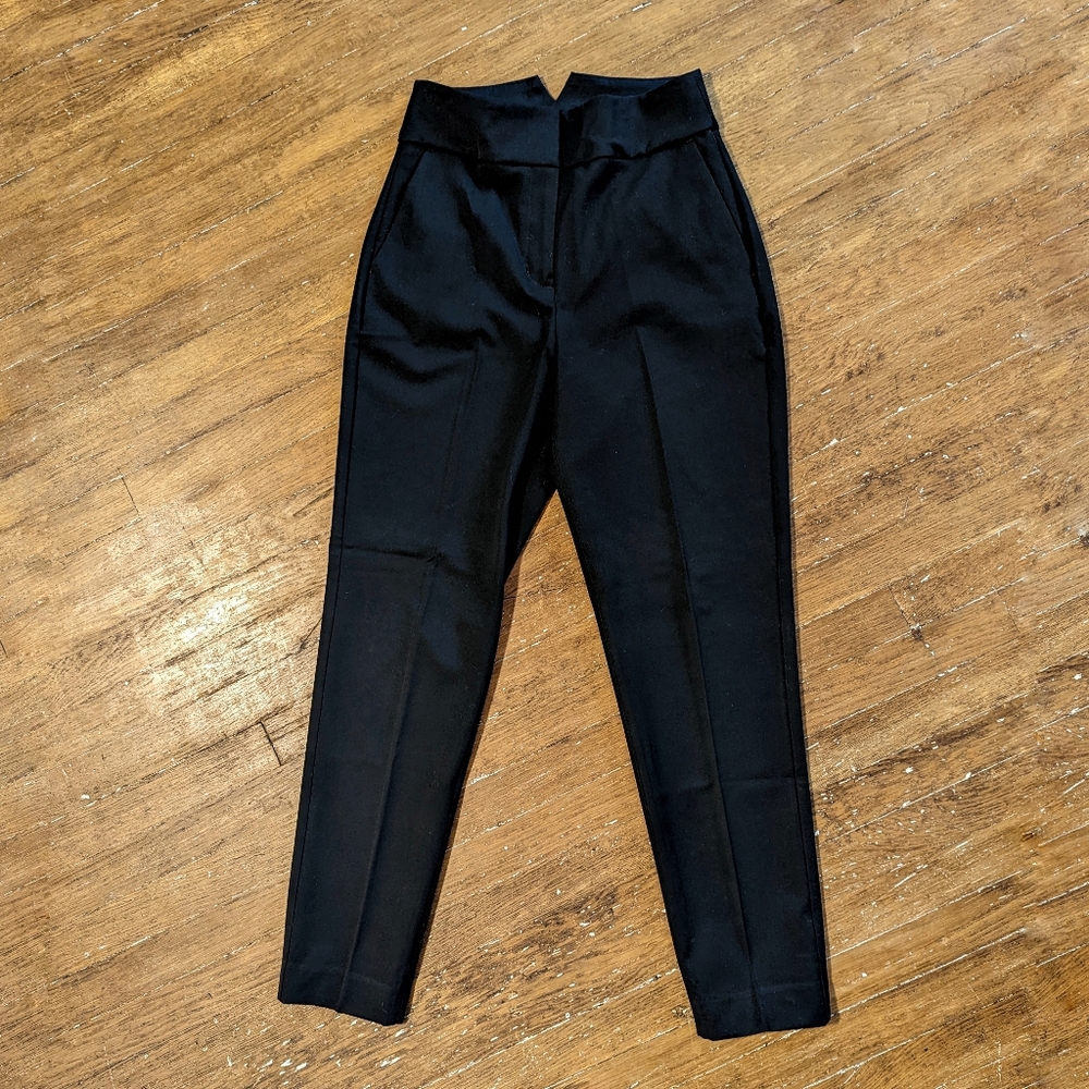 Express Mid Rise Ankle Trouser Pant